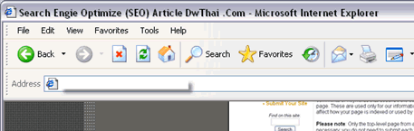 SEO: Title Bar