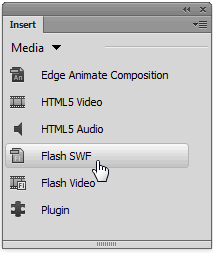การ Insert ไฟล์ Flash อนิเมชั่นมาใช้งานกับเว็บ (Swf) [Article Id : 110]